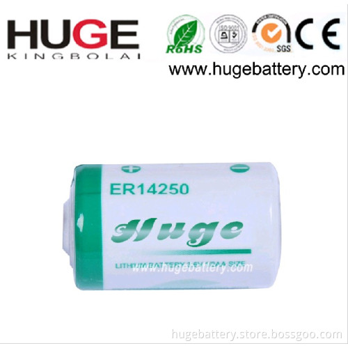 ER14250 1/2AA Lithium Thionyl Chloride Li-SOCL2 Battery